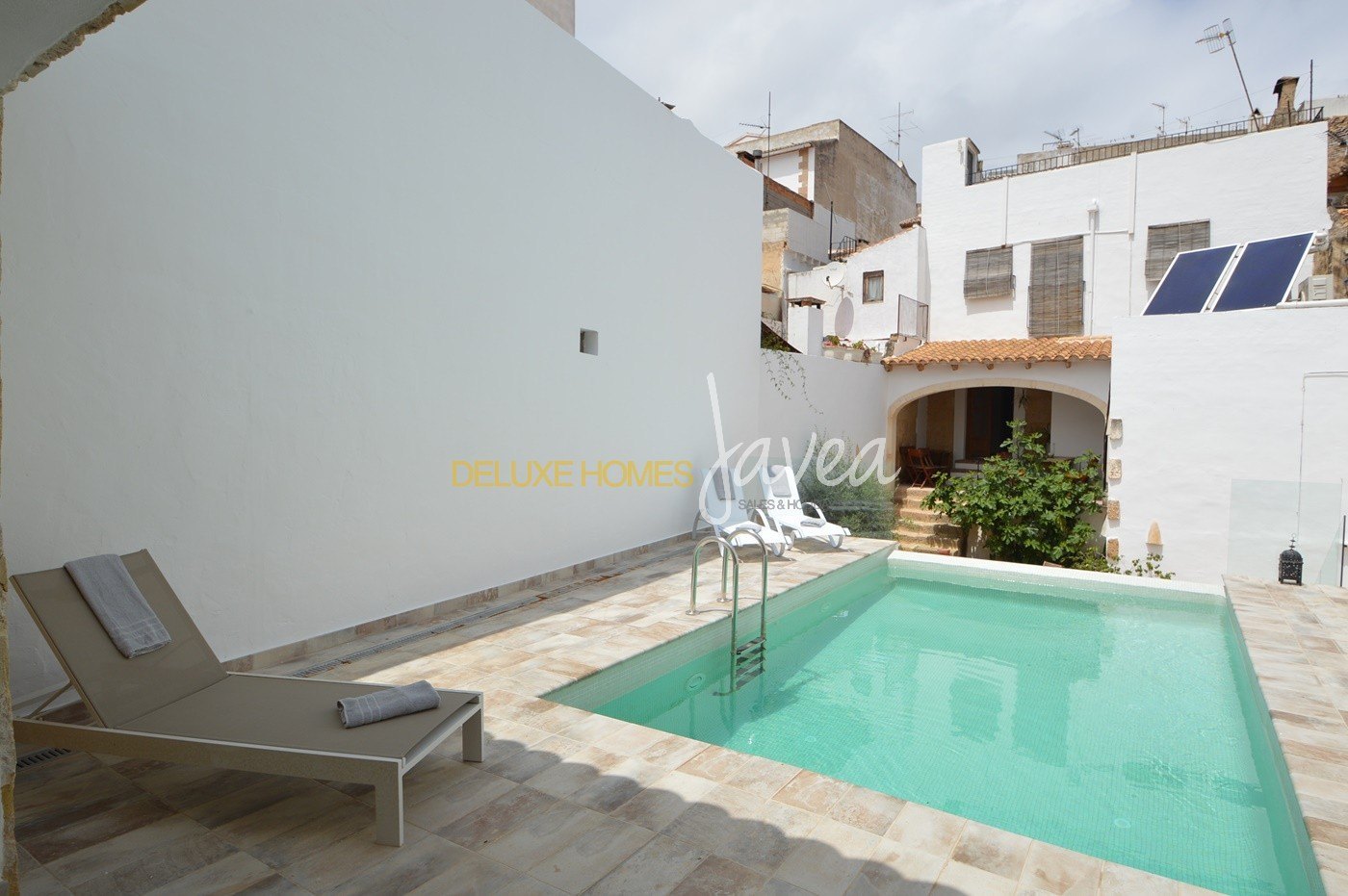 Casa Xabia – Maison de ville espagnole unique avec piscine privée (chauffée) et parking