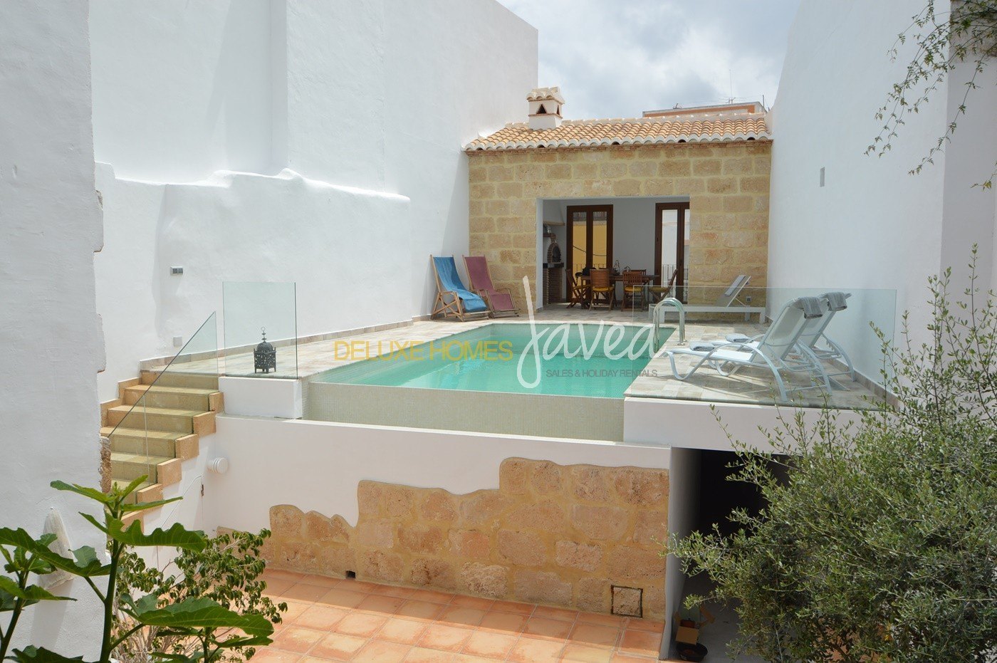 Casa Xabia – Einzigartiges spanisches Stadthaus mit privatem (beheiztem) Pool und Parkplatz